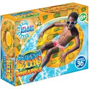 Wholesale - PINEAPPLES POOL FLOAT SWIM RING C/P 12, UPC: 810061296362